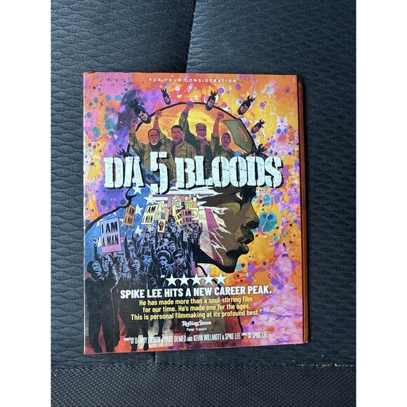 Da 5 Bloods FYC DVD Screener – Spike Lee Chadwick Boseman – Netflix Awards Promo - Picture 1 of 5
